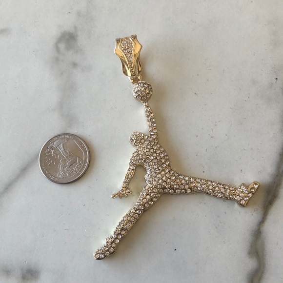 “Jump Man” Michael Jordan Charm for Chain - Picture 1 of 2